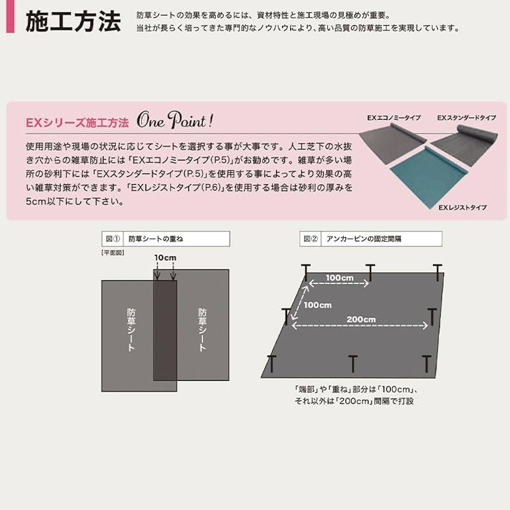 ナックスさん専用　57枚 Amazon | ナックスEXエコノミータイプ／遮光率98％以上！砂利下